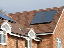King Alfred Court, solar panels