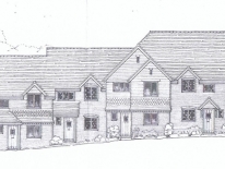 Collards Gate - architects drawing